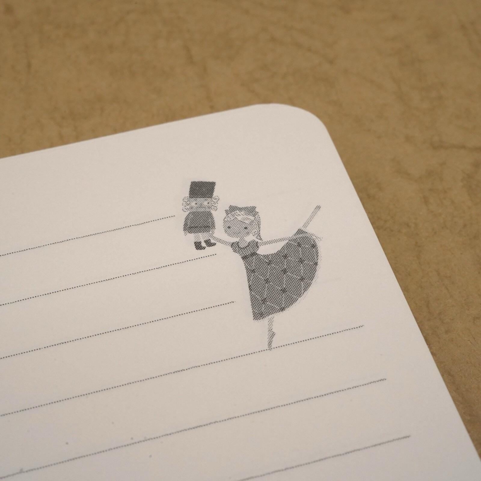 Japanese Notebook, Spiral Bound, Ballet, Nutcracker - Scents of Japan