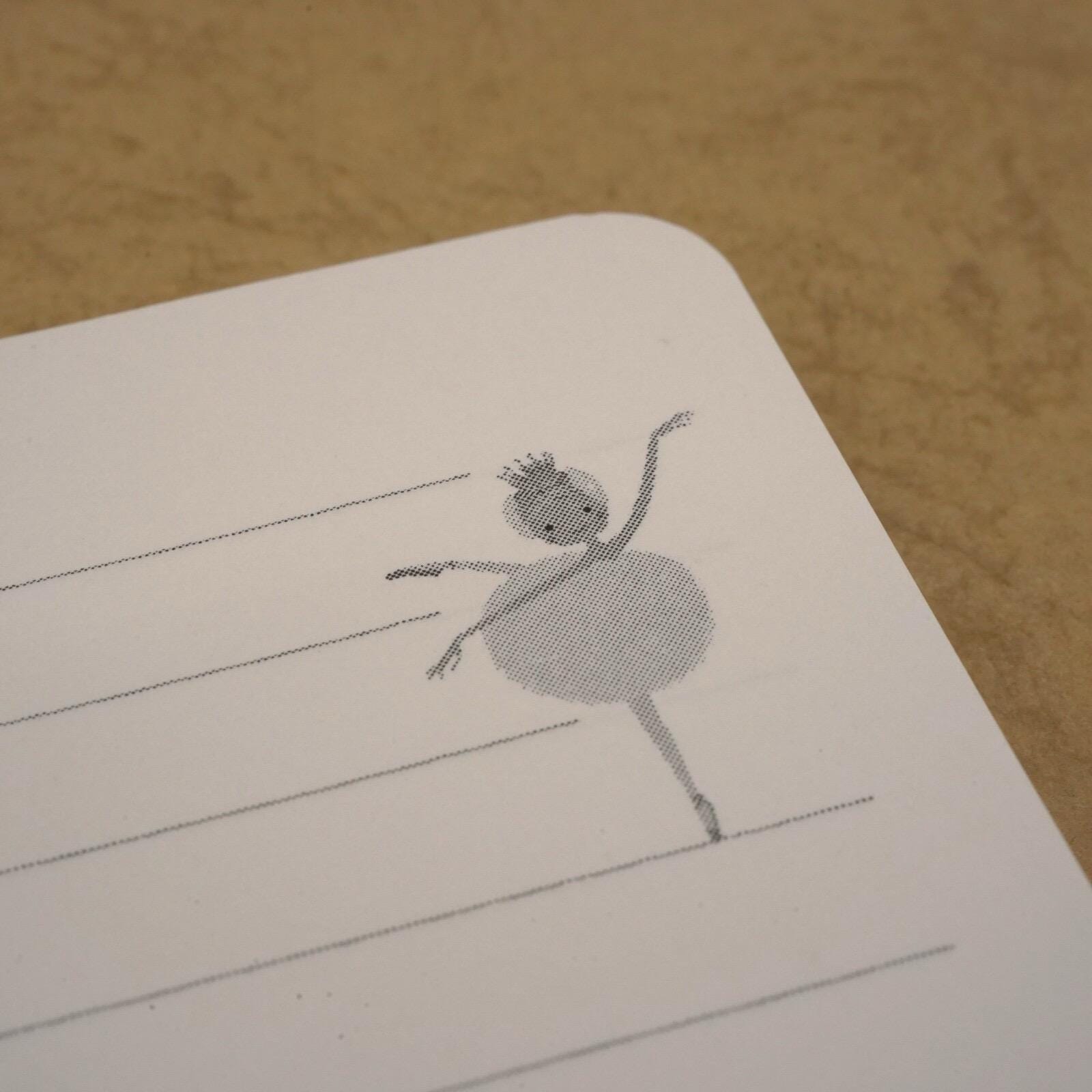 Japanese Notebook, Spiral Bound, Ballet, Swan Lake - Scents of Japan