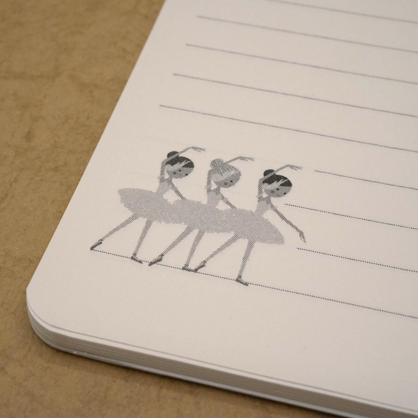 Japanese Notebook, Spiral Bound, Ballet, Swan Lake - Scents of Japan