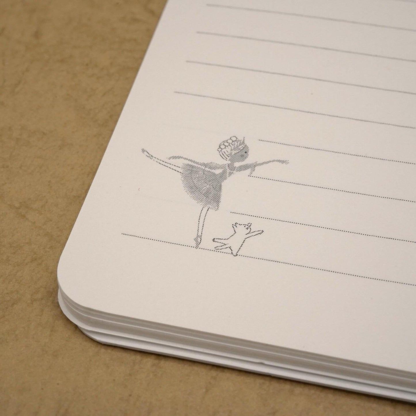 Japanese Notebook, Spiral Bound, Sleeping Beauty - Scents of Japan