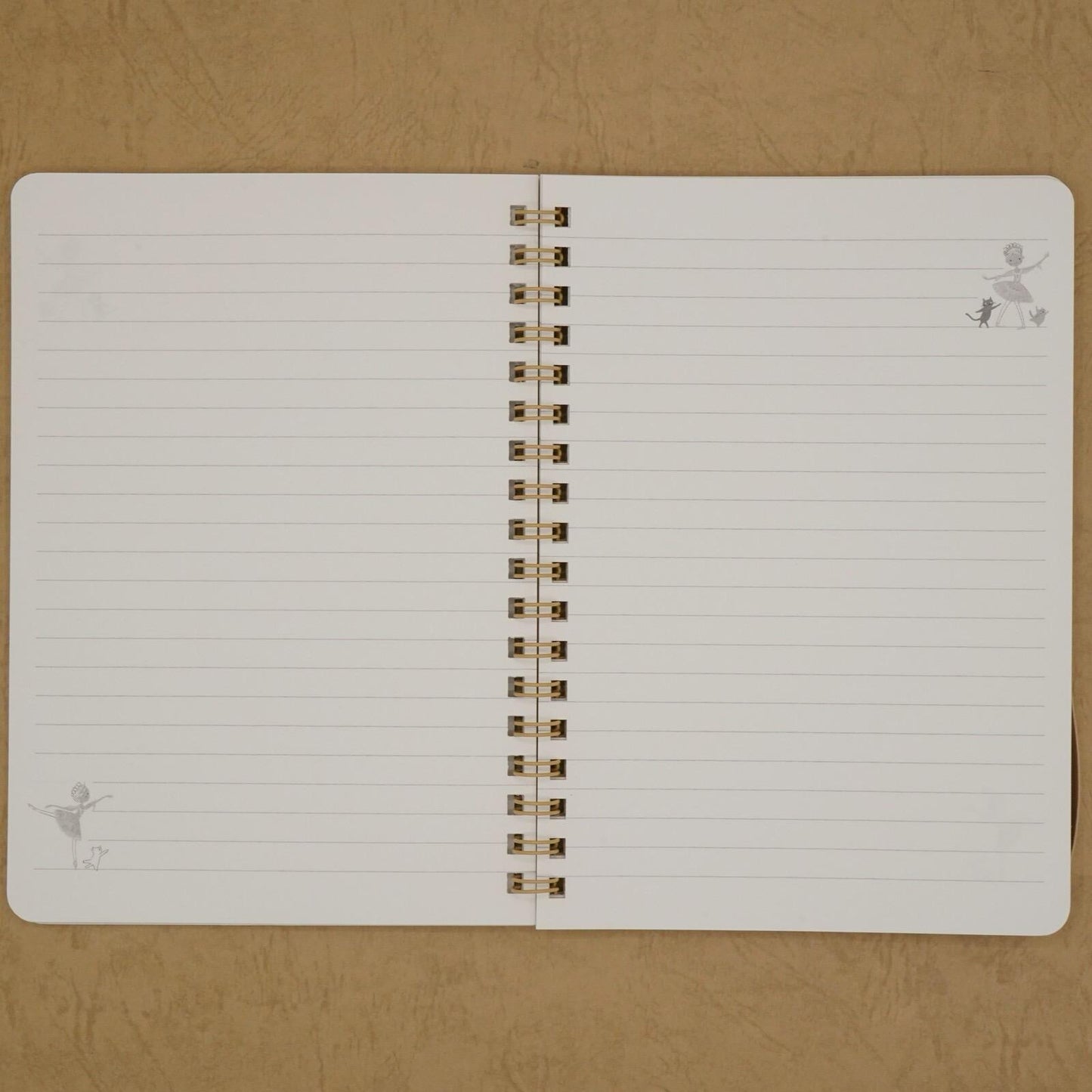 Japanese Notebook, Spiral Bound, Sleeping Beauty - Scents of Japan
