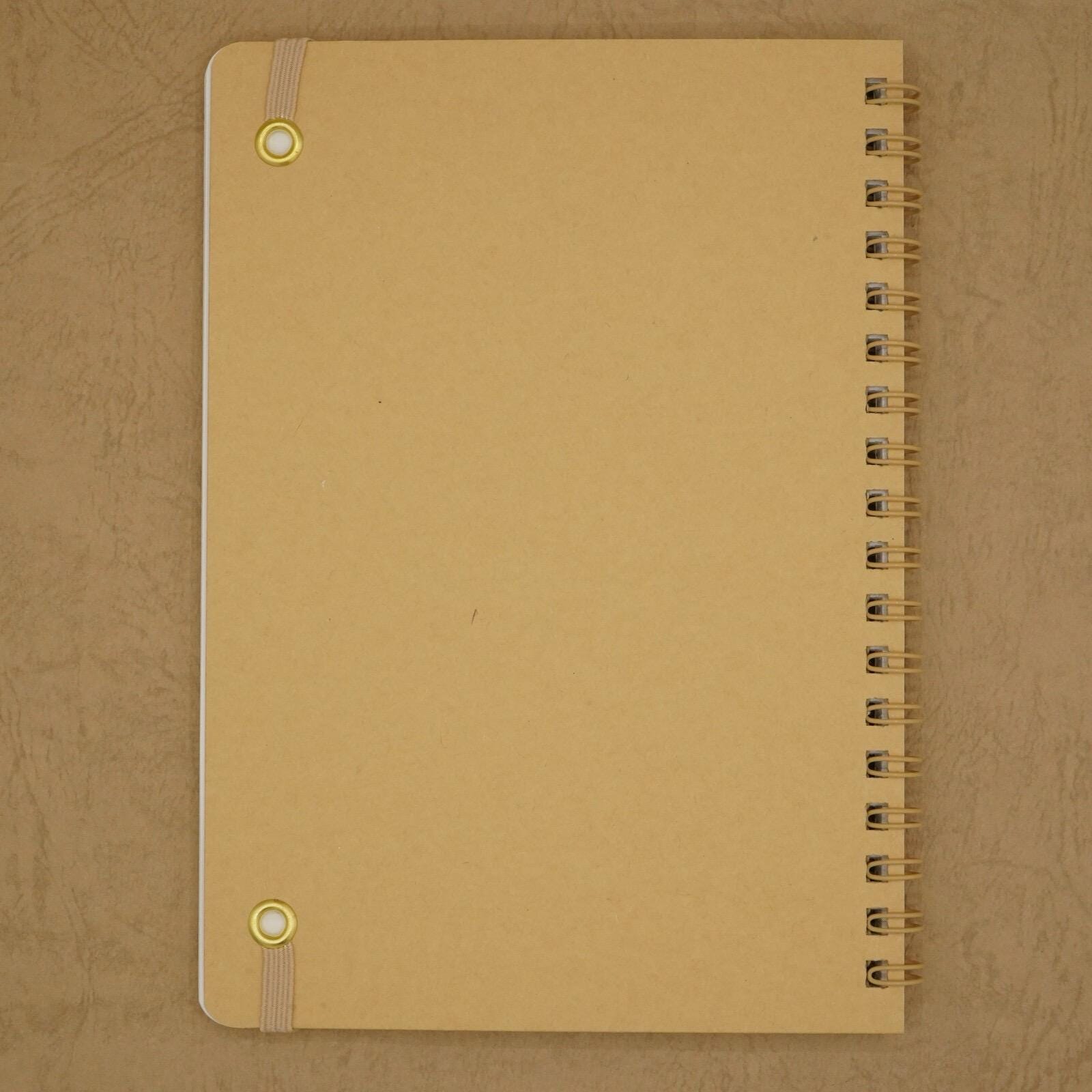 Japanese Notebook, Spiral Bound, Sleeping Beauty - Scents of Japan