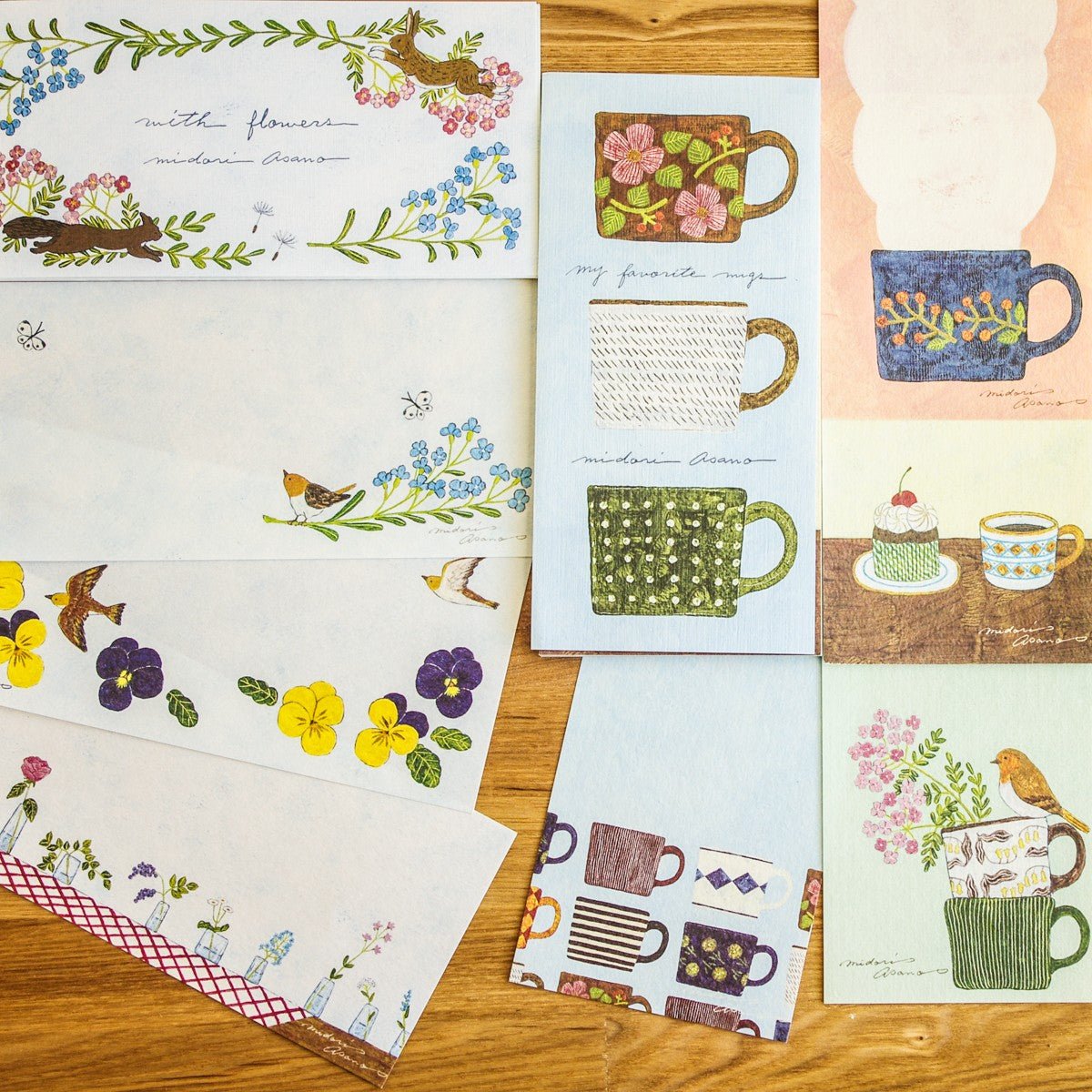 Japanese Notepad, Long, My Favourite Mugs - Scents of Japan