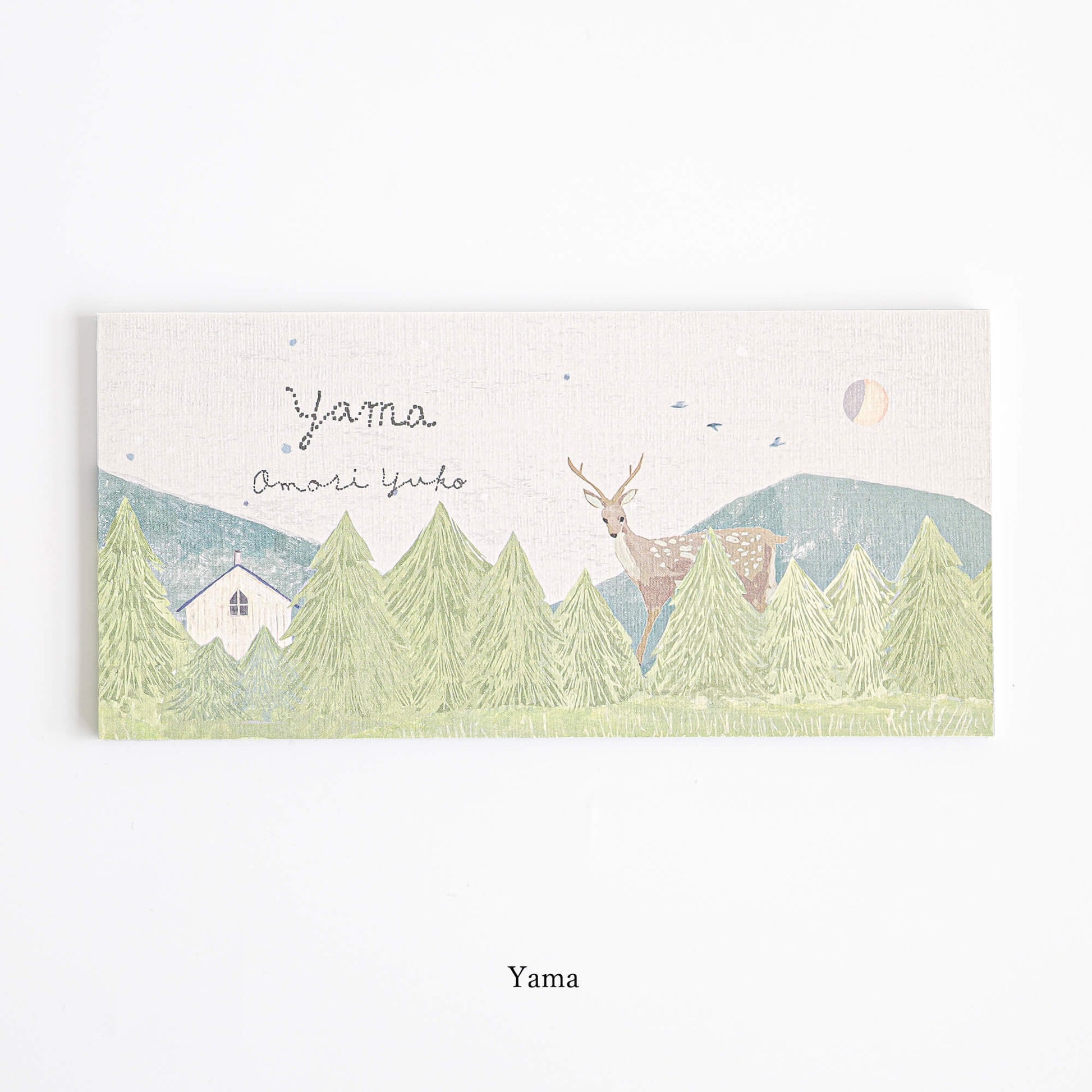 Japanese Notepad, Long, Yama (Mountains) - Scents of Japan