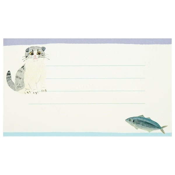 Japanese Notepad, Small, Cats - Scents of Japan