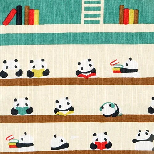 Japanese Panda Fabric Tote Bag - Scents of Japan