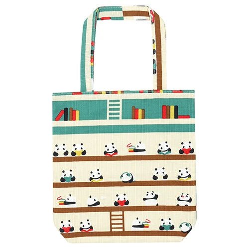 Japanese Panda Fabric Tote Bag - Scents of Japan