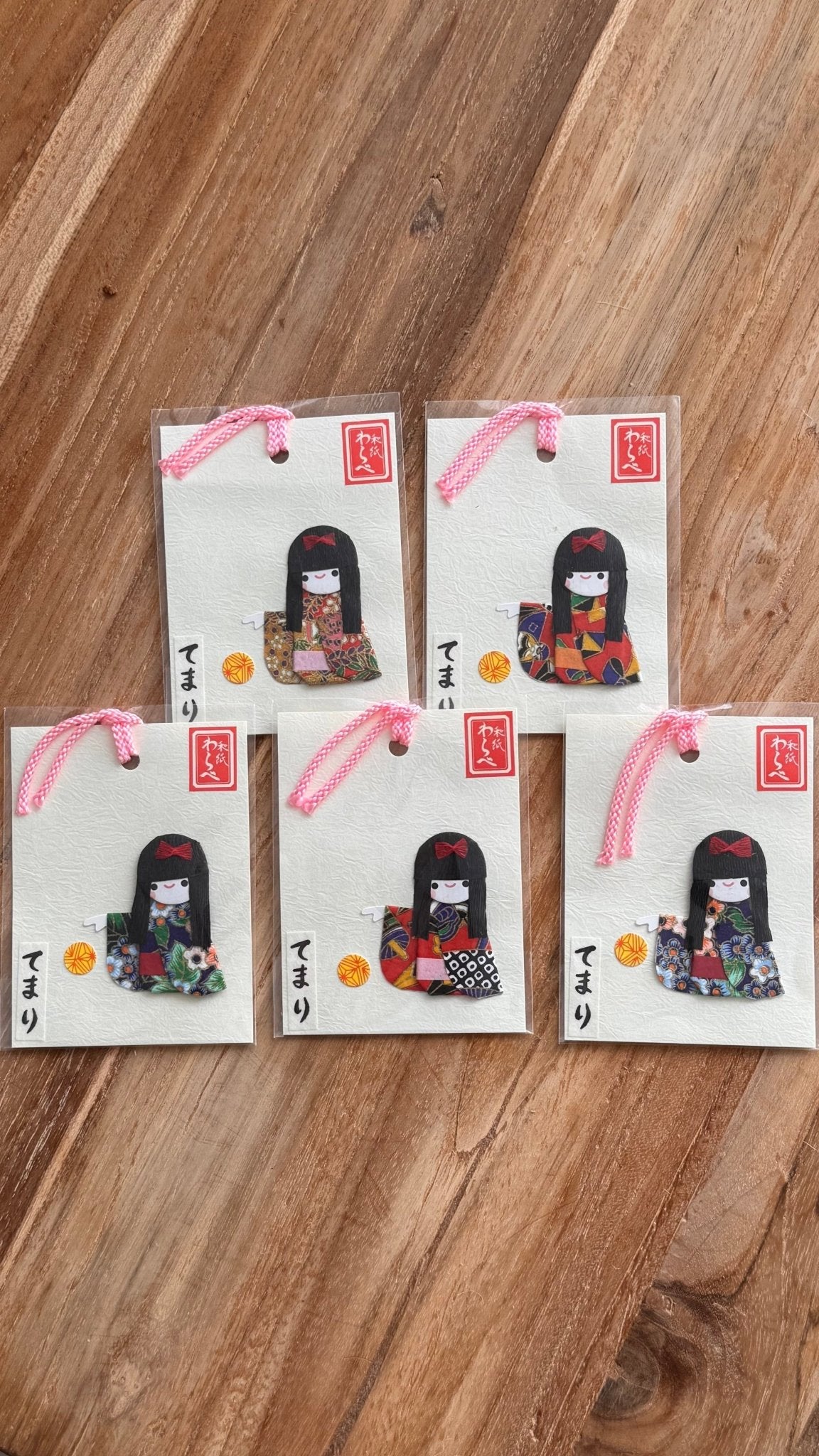 Japanese Paper Bookmark, Geisha, Long Hair - Scents of Japan