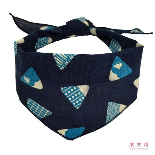 Japanese Pet Bandana, Dog & Cat, Mt Fuji - Scents of Japan