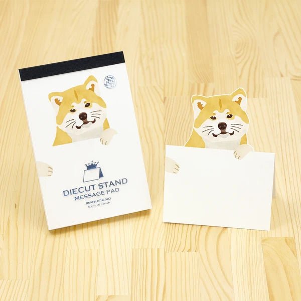 Japanese Pop Up Notepad, Akita Dog - Scents of Japan