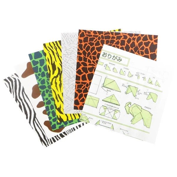 Japanese Printed Origami Paper – Animal & Creature Patterns - Scents of Japan