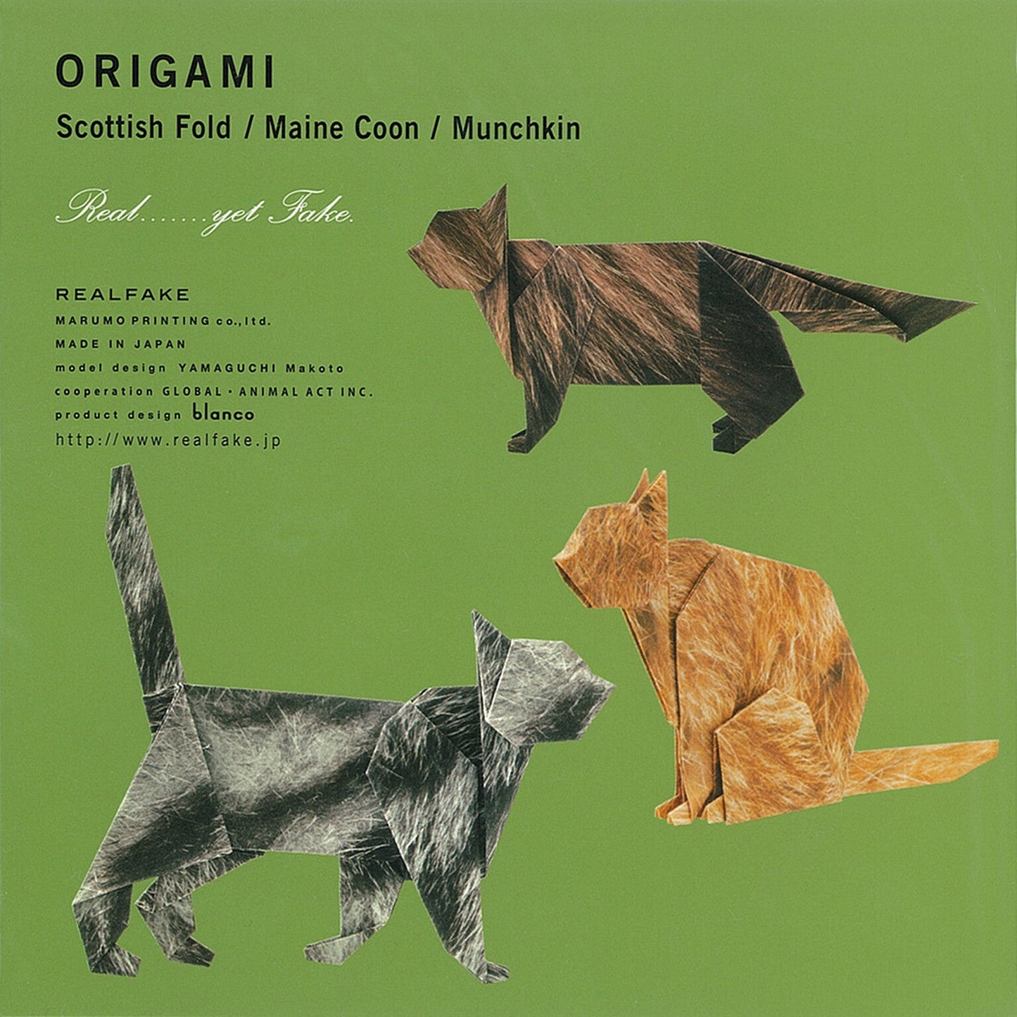 Japanese Printed Origami Paper – Cats - Scents of Japan