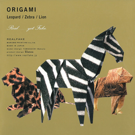 Japanese Printed Origami Paper – Wild Animals - Scents of Japan