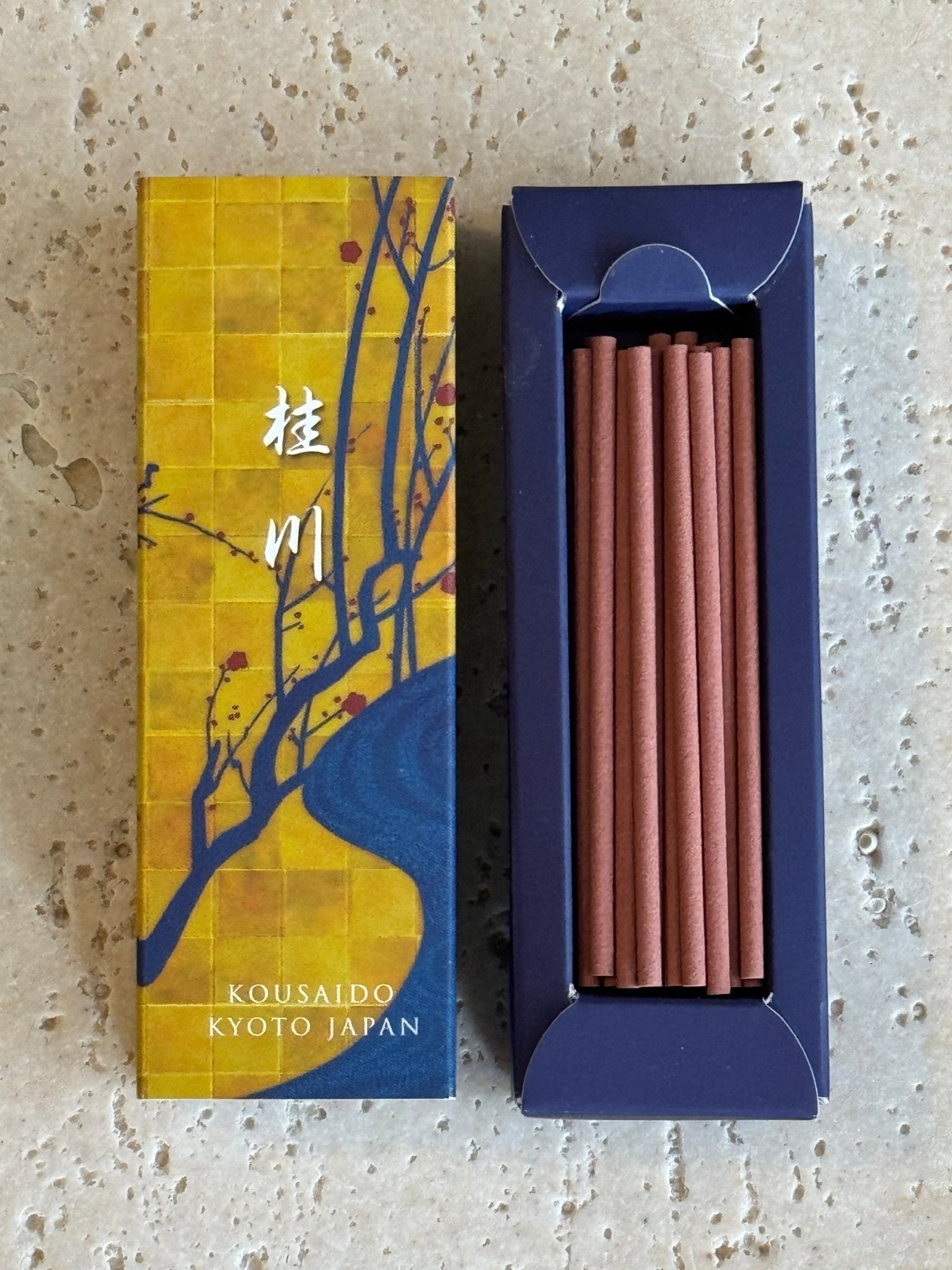 Japanese Short Incense Sticks, Katsuragawa, Sandalwood & Cloves - Scents of Japan