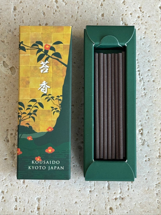 Japanese Short Incense Sticks, Moss - Scents of Japan
