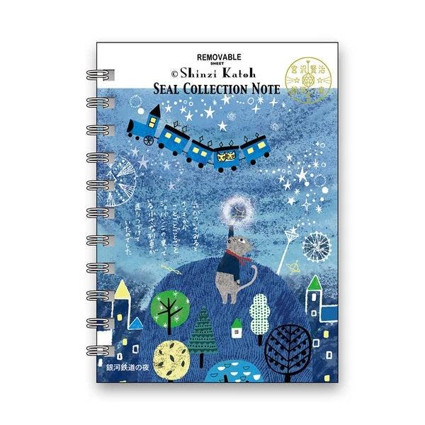 Japanese Sticker Collection Book – Cat & Train - Scents of Japan