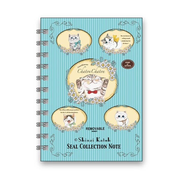 Japanese Sticker Collection Book – Cats - Scents of Japan