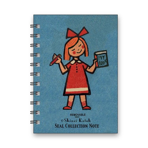Japanese Sticker Collection Book – Girl & Book - Scents of Japan