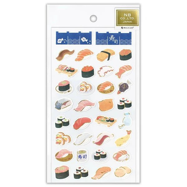 Japanese Sushi Variety Stickers - Scents of Japan