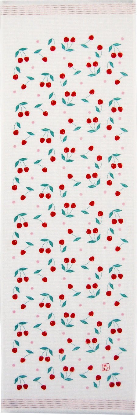 Japanese Tea Towel, Cherry - Scents of Japan