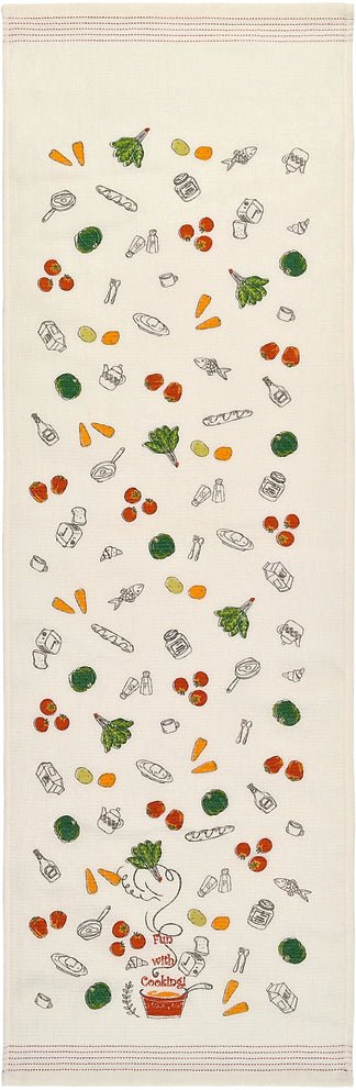 Japanese Tea Towel, Kitchen - Scents of Japan