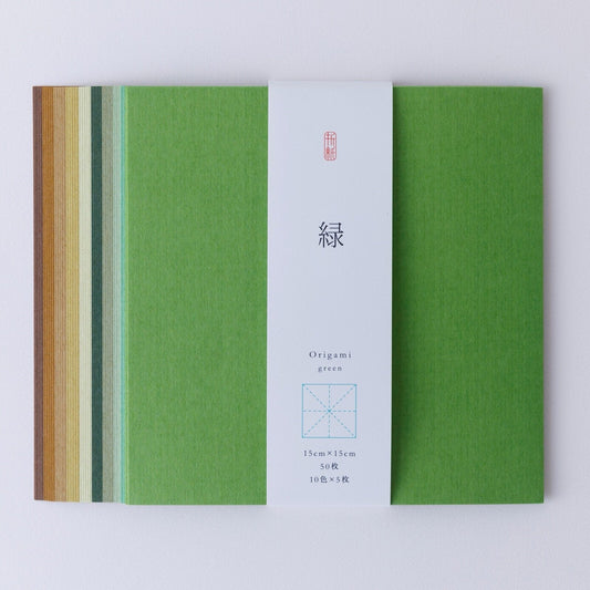 Japanese Washi Paper – Shades of Green - Scents of Japan