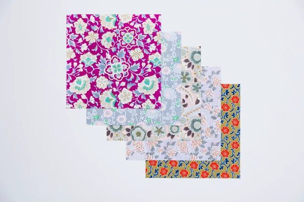 Japanese Yuzen Washi Paper – Garden Pink - Scents of Japan