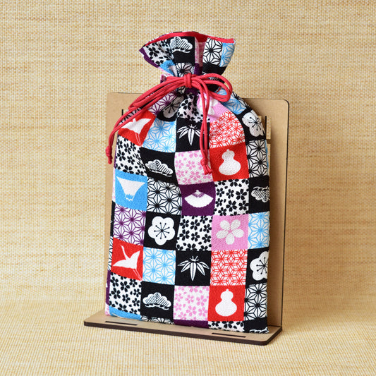 Goshuin Chou, Storage Bags, Japanese Checkered Pattern