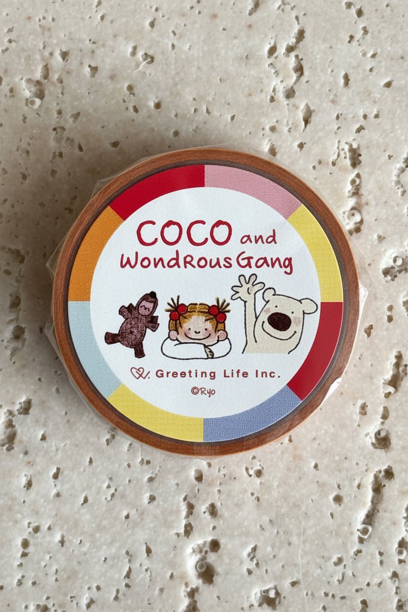 Masking Tape, Coco & Friends - Scents of Japan