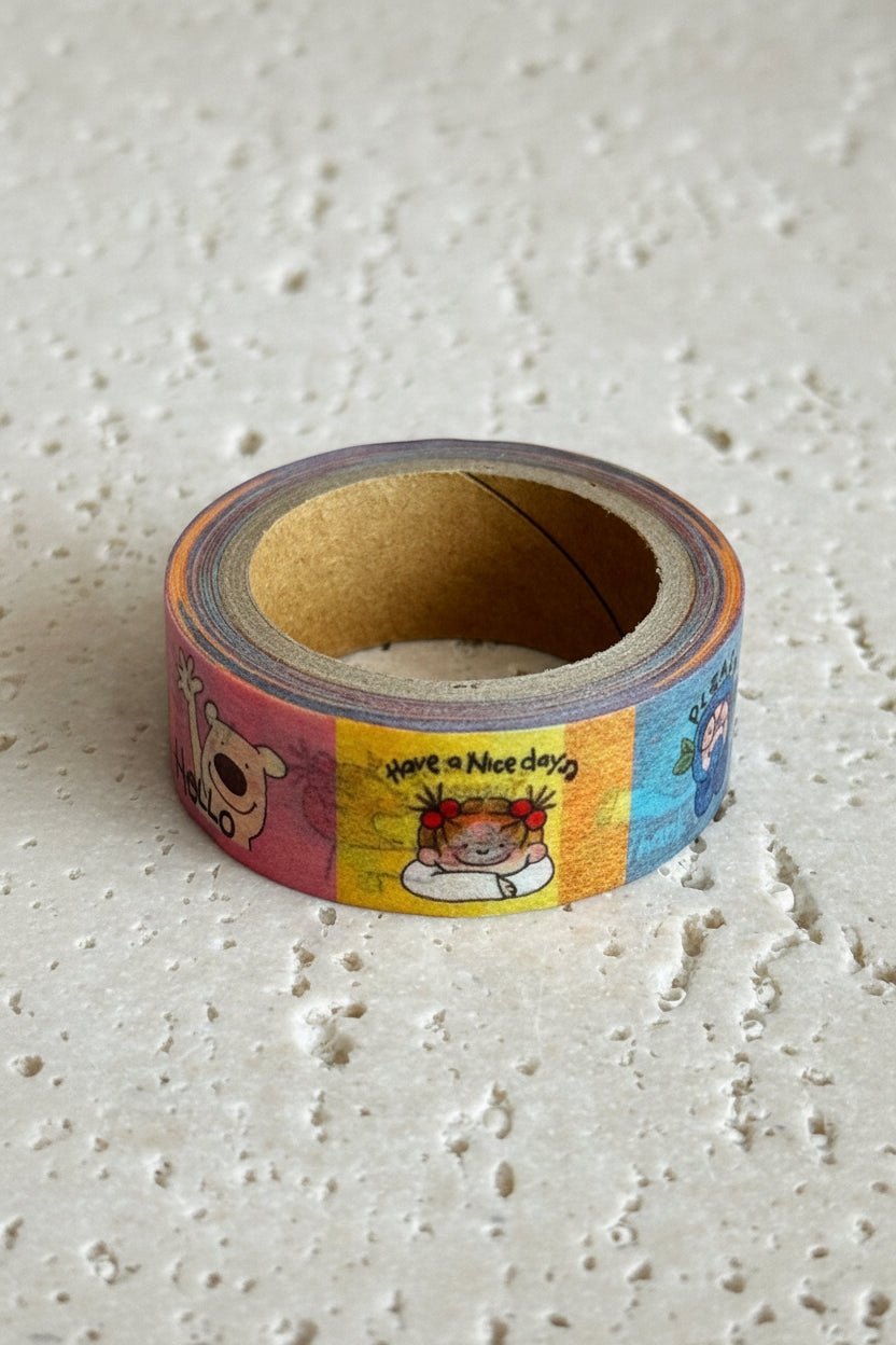 Masking Tape, Coco & Friends - Scents of Japan