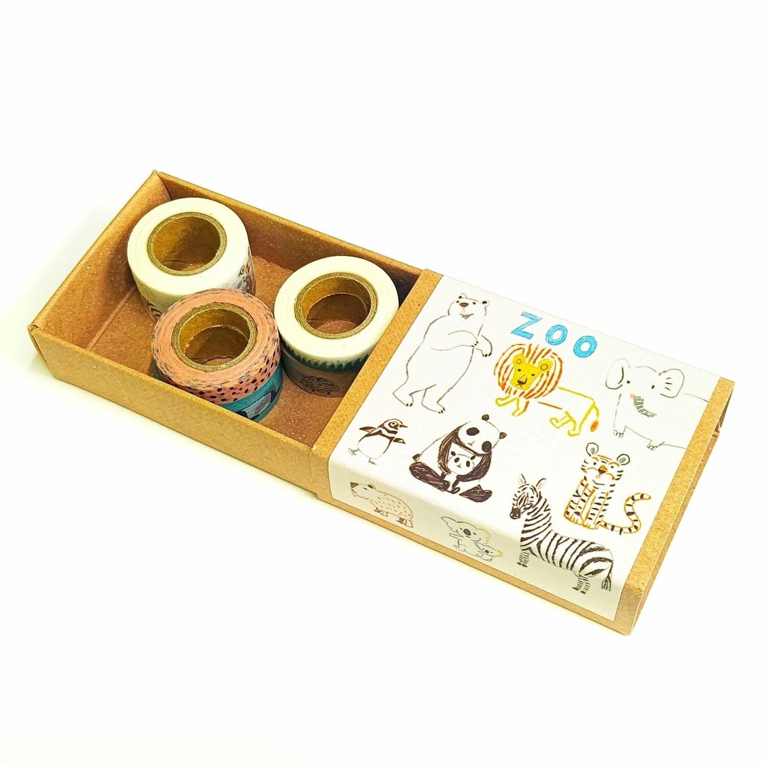 Masking Tape, Mini, Zoo Animals - Scents of Japan