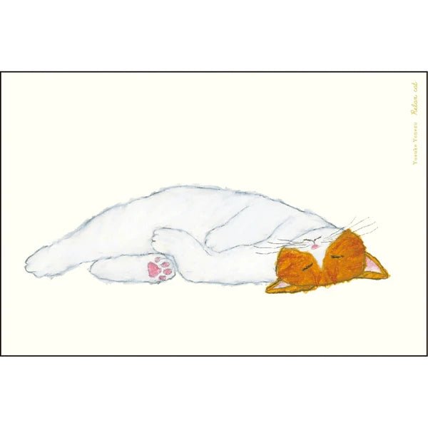 Notecard, Sleeping Cat - Scents of Japan