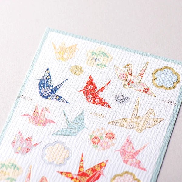 Origami Cranes Stickers - Scents of Japan