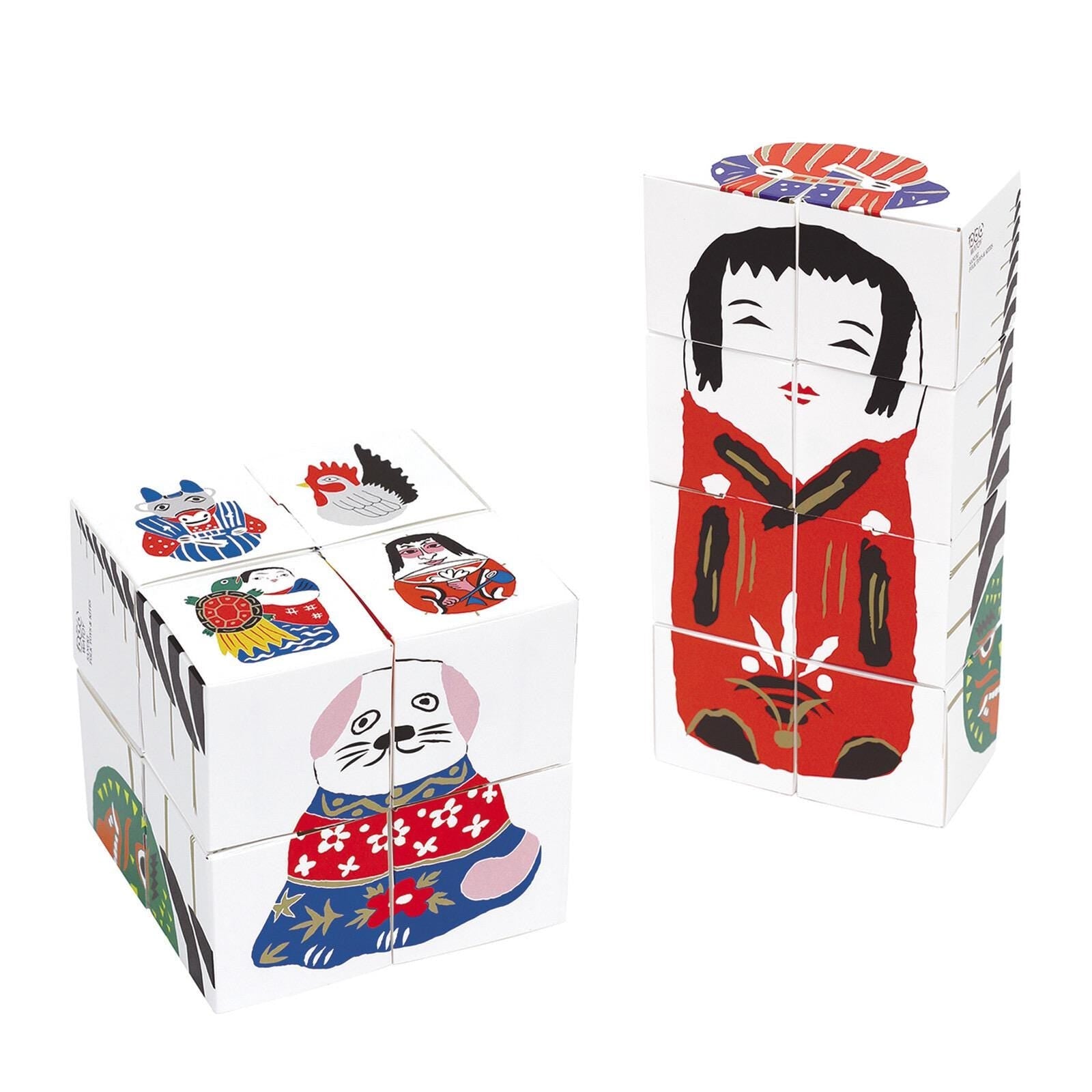 Sanuki Folk Toys Cube - Scents of Japan
