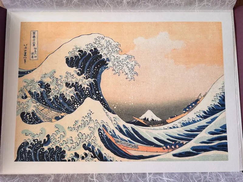 Ukiyo - e Print, Hokusai "Great Wave off Kanagawa" - Scents of Japan