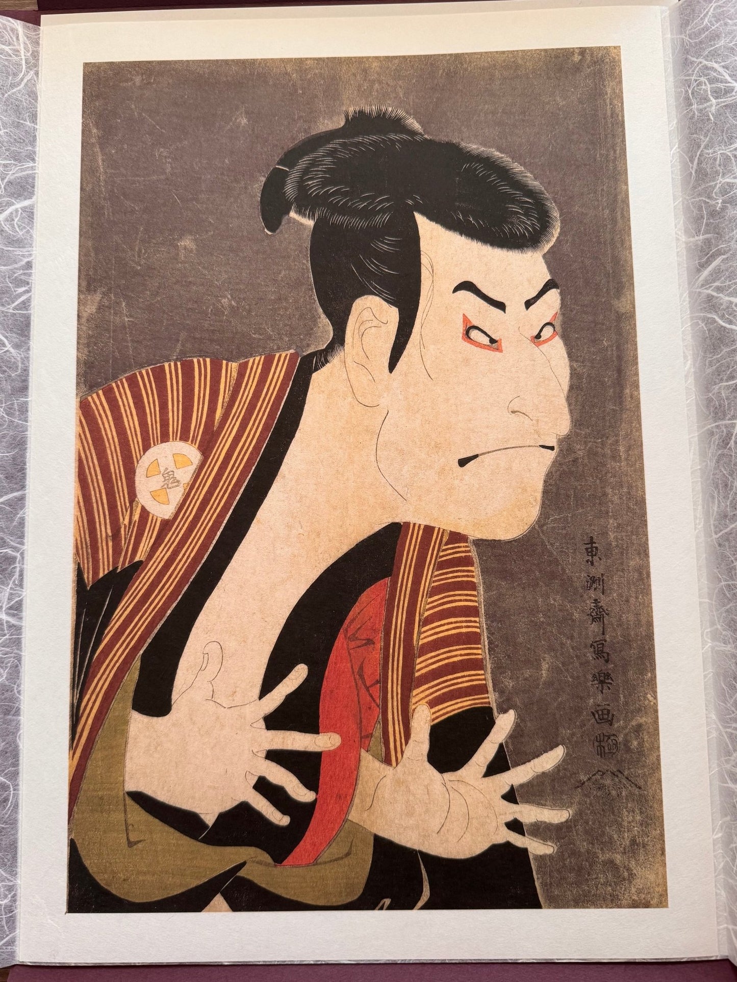 Ukiyo - e Print, Sharaku "Kabuki Actor" - Scents of Japan