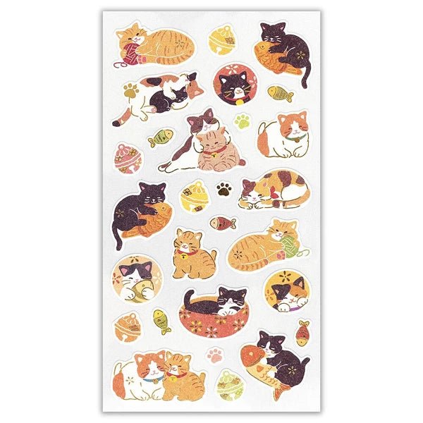 Wanowa Cats Stickers - Scents of Japan